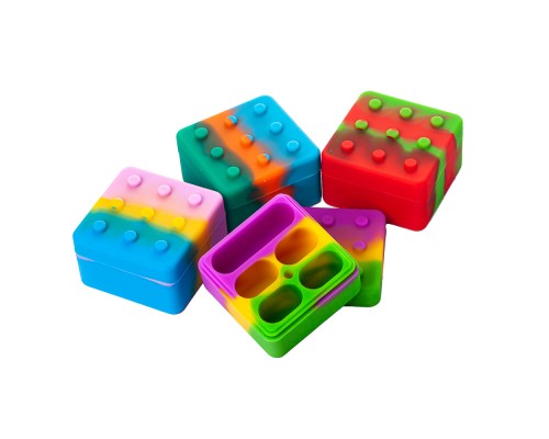 Силиконовый контейнер Multicolor 4+1