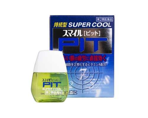 Японские капли для глаз Lion Smile Super Cool PIT 7 Японские капли для глаз Lion Smile Super Cool PIT 7