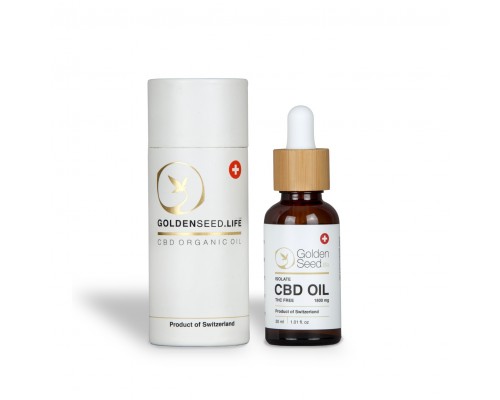 Масло Golden Seed CBD Isolate 6% 1800 мг Масло Golden Seed CBD Isolate 6% 1800 мг