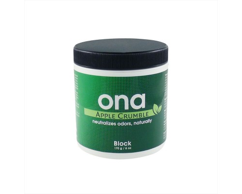 Нейтрализатор запаха ONA Block Apple Crumble 170 г Нейтрализатор запаха ONA Block Apple Crumble 170 г