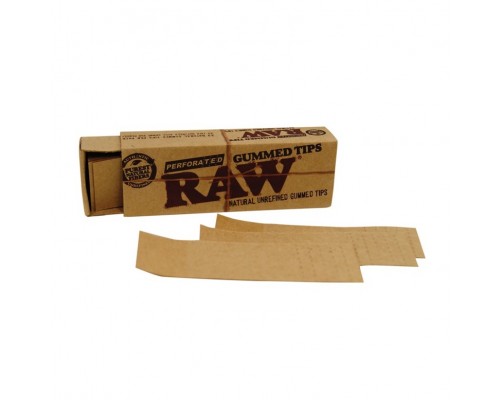 Фильтры RAW Gummed Tips Perforated