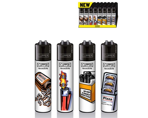 Зажигалка Clipper™ Abstrakt